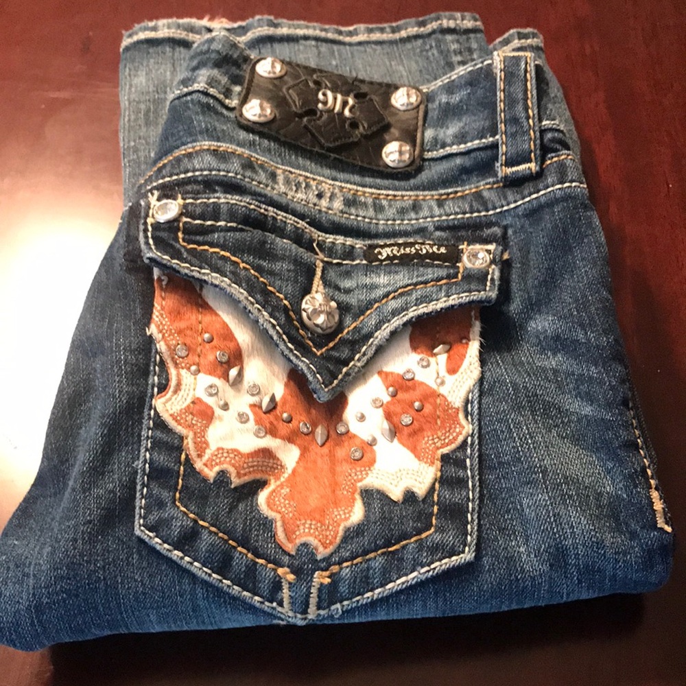 Cow print Miss Me Jeans Size 28